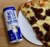 Wild Bill’s Craft Beverage Co. - Blueberry: Zero Sugar Soda, Clean Ingredients, 12-Pack, Cans