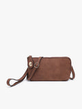 Jen & Co. - Kendall Faux Suede Crossbody/Wristlet | M1818SDE