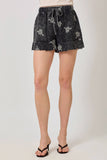 Mystree - 60968 Washed Embroidery Shorts