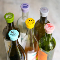 CapaBunga® - Wine Cap Counter Display | Retro Color Wine Caps