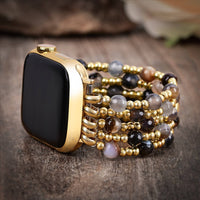 Cape Diablo - Agate Elegance Stretch Apple Watch Strap