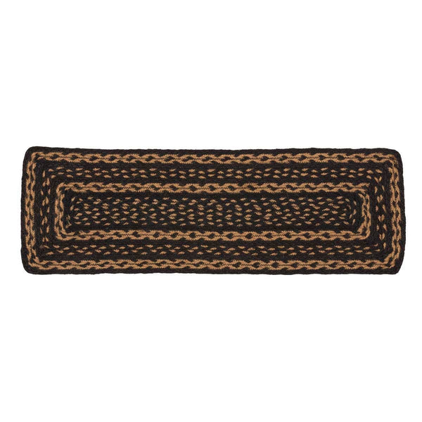 VHC Brands - Farmhouse Jute Stair Tread Rect Latex 8.5x27