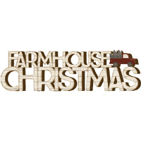 Farmhouse Christmas Chunky Sitter
