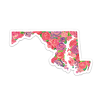 The Farming Artist - Mini Maryland Decal Sticker - Simple Pleasures ~ Bountiful Treasures