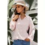 Selma in Pink Blouse