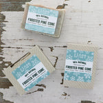 Rinse Bath Body Inc - Holiday Soap - Frosted Pine Cone - Simple Pleasures ~ Bountiful Treasures