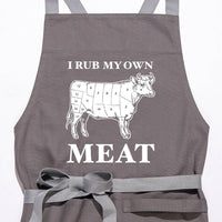 Twisted Wares - I Rub My Own Meat APRON