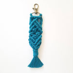 Dandelion and Lily - Boho Macrame Keychain