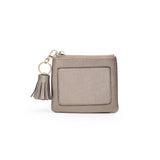 Coin Pouch w/ Tassel Zipper Pull & ID holder