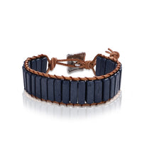 Koko and Lola - Handmade Leather Weave Bracelet - Simple Pleasures ~ Bountiful Treasures