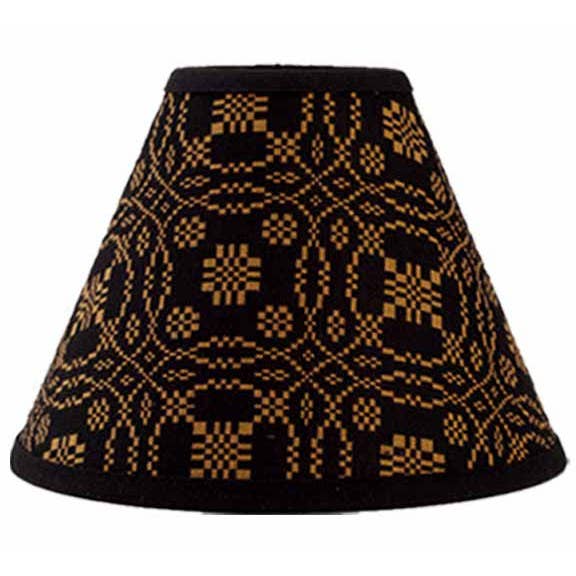 Lover's Knot Jacquard Lampshade 12" Regular Clip