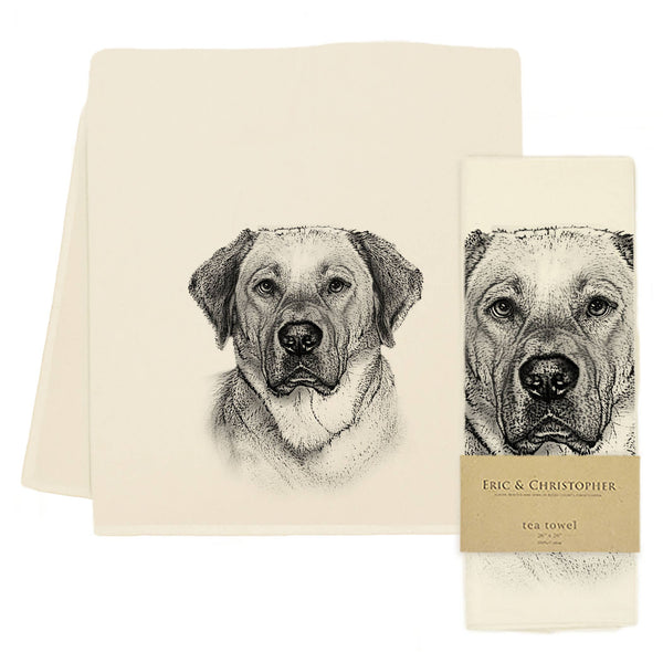 Yellow Lab Tea Towel