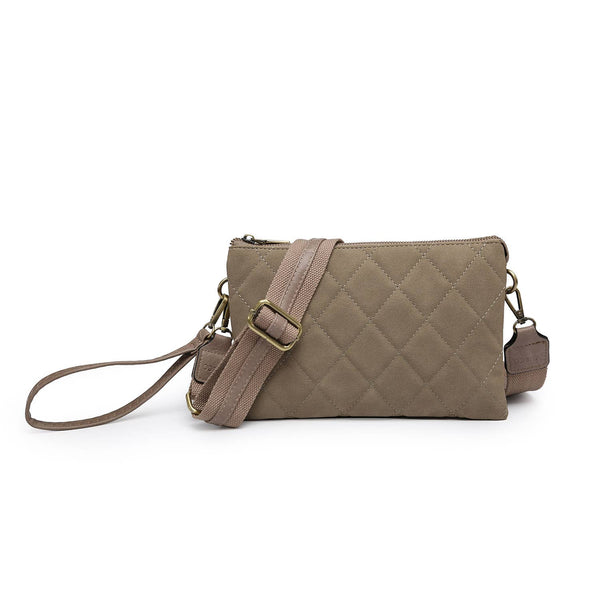 Jen & Co. - M2056QLT Izzy Quilted Crossbody w/ Guitar Strap