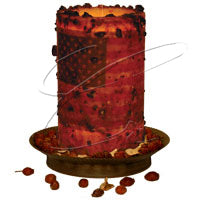 Candle Sleeve - Simple Pleasures ~ Bountiful Treasures