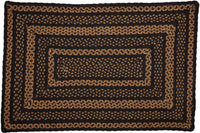 Farmhouse Jute Rug Rect w pad