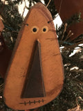 Set Cat and Pumpkin Hanger - Simple Pleasures ~ Bountiful Treasures