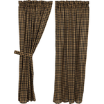 Black Check Panel - Simple Pleasures ~ Bountiful Treasures