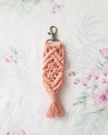 Dandelion and Lily - Boho Macrame Keychain