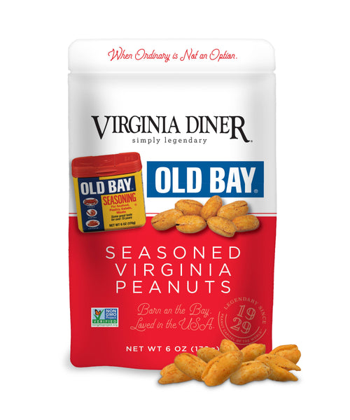 Old Bay Seasoned Virginia Peanuts Stand-Up Pouch