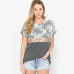 Camo Gray and Sequins