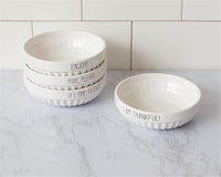 White Ceramic Bowls