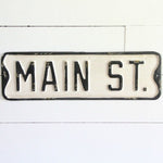 Vintage Main Street Sign