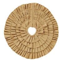 Burlap Ruffled Tree Skirt 48" - Simple Pleasures ~ Bountiful Treasures