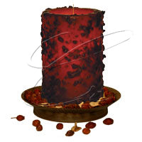 Candle Sleeve - Simple Pleasures ~ Bountiful Treasures