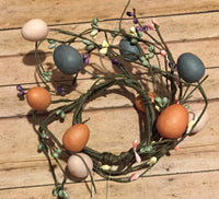 3" egg and berry pip ring - Simple Pleasures ~ Bountiful Treasures