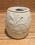 Beige Vine Wax Warmer - Simple Pleasures ~ Bountiful Treasures