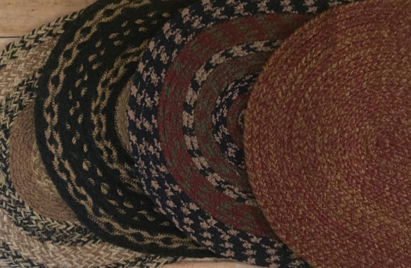 Braided Placemat - Simple Pleasures ~ Bountiful Treasures