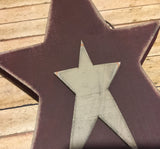 Star on Star Lamp 15" - Simple Pleasures ~ Bountiful Treasures