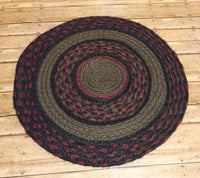 13" Round Mat - Simple Pleasures ~ Bountiful Treasures