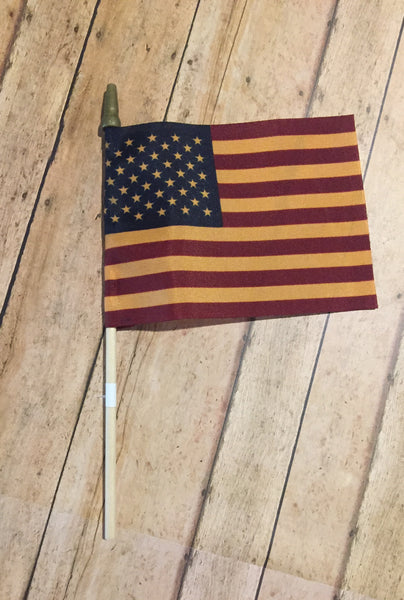 6" Nylon American Flag - Simple Pleasures ~ Bountiful Treasures