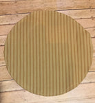 Homespun Candle Mat - Simple Pleasures ~ Bountiful Treasures