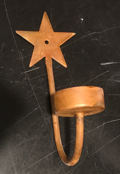 Rusty Tealight Sconce - Simple Pleasures ~ Bountiful Treasures