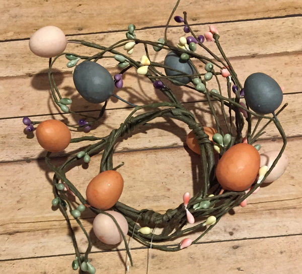 3" egg and berry pip ring - Simple Pleasures ~ Bountiful Treasures