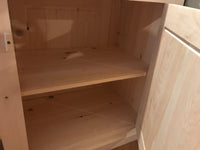 Kitchen Island w Open Shelves - Simple Pleasures ~ Bountiful Treasures