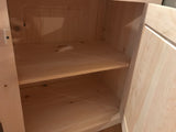 Kitchen Island w Open Shelves - Simple Pleasures ~ Bountiful Treasures