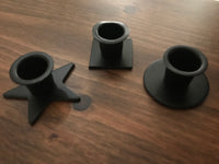 Wrought Iron Candle Base Taper Holder - Simple Pleasures ~ Bountiful Treasures