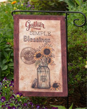 Gather Simple Blessings Garden - Simple Pleasures ~ Bountiful Treasures