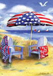 Patriotic Beach Garden - Simple Pleasures ~ Bountiful Treasures