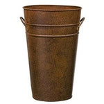 11" Tall Rusty Bucket - Simple Pleasures ~ Bountiful Treasures