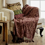Berkeley Chenile Throw - Simple Pleasures ~ Bountiful Treasures