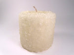 Country Affairs French Vanilla Pillar - Simple Pleasures ~ Bountiful Treasures