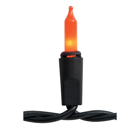 Halloween Black Wire Orange Lights - Simple Pleasures ~ Bountiful Treasures