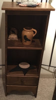 2 Shelf Cabinet with Drawer - Simple Pleasures ~ Bountiful Treasures