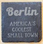 Berlin Engraved Slate Coaster