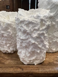 Textured White Candles
