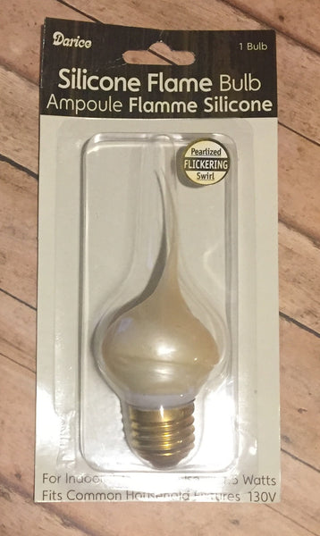 Regular Base Pearlized Silicone Flame Bulb - Simple Pleasures ~ Bountiful Treasures